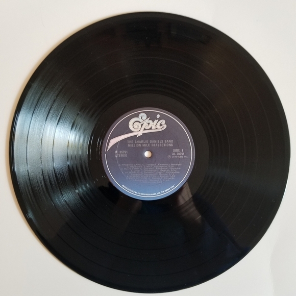 Charlie Daniels Band Million Mile Reflections Record LP ⏺3/$40+Free Shipping🚚 - Picture 6 of 10